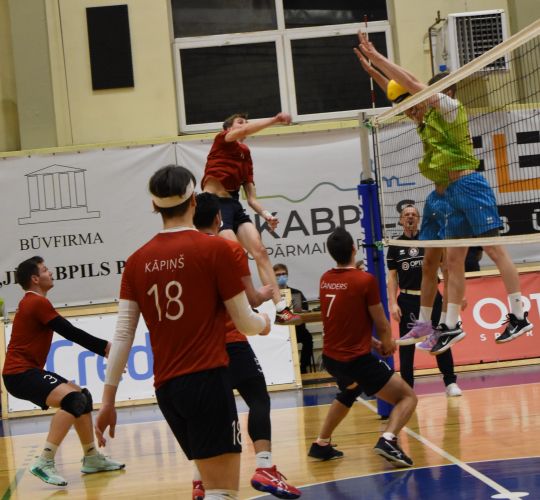 Latvijas Čempionāts volejbolā ceturtdaļfināls - Jēkabpils Lūši pret VK Aizpute