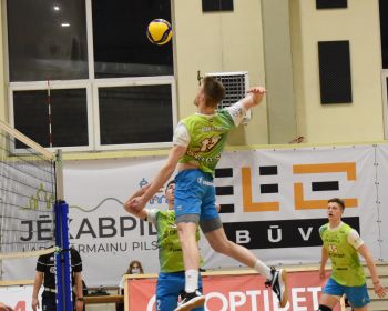 Latvijas Čempionāts volejbolā ceturtdaļfināls - Jēkabpils Lūši pret VK Aizpute