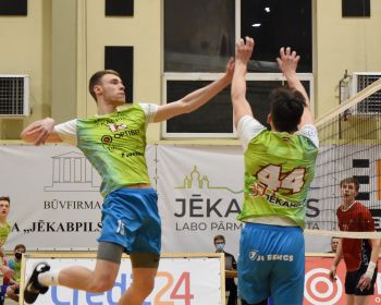 Latvijas Čempionāts volejbolā ceturtdaļfināls - Jēkabpils Lūši pret VK Aizpute