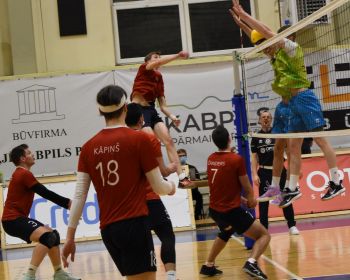 Latvijas Čempionāts volejbolā ceturtdaļfināls - Jēkabpils Lūši pret VK Aizpute