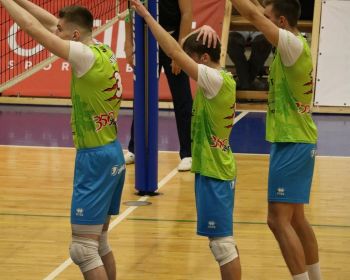 Čempionāta fināls 1.spēle- Jēkabpils Lūši vs RTU Robežsardze Jūrmala 3-0 (25-22;25-20;26-24)