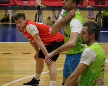 Čempionāta fināls 1.spēle- Jēkabpils Lūši vs RTU Robežsardze Jūrmala 3-0 (25-22;25-20;26-24)