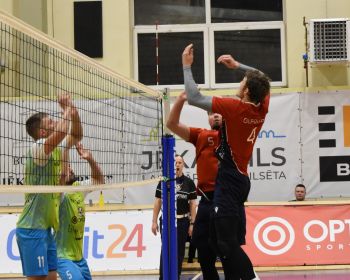 Latvijas Čempionāts volejbolā ceturtdaļfināls - Jēkabpils Lūši pret VK Aizpute