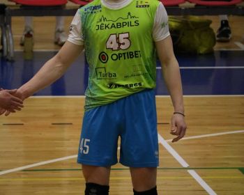 Čempionāta fināls 1.spēle- Jēkabpils Lūši vs RTU Robežsardze Jūrmala 3-0 (25-22;25-20;26-24)