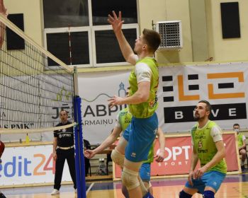 Latvijas Čempionāts volejbolā ceturtdaļfināls - Jēkabpils Lūši pret VK Aizpute