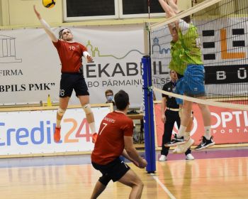 Latvijas Čempionāts volejbolā ceturtdaļfināls - Jēkabpils Lūši pret VK Aizpute