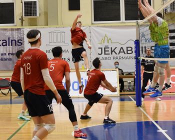 Latvijas Čempionāts volejbolā ceturtdaļfināls - Jēkabpils Lūši pret VK Aizpute