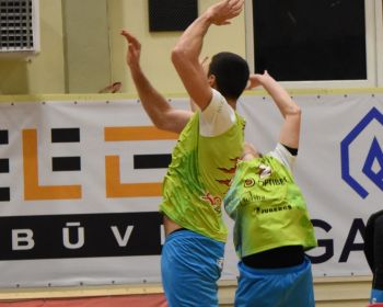 Latvijas Čempionāts volejbolā ceturtdaļfināls - Jēkabpils Lūši pret VK Aizpute
