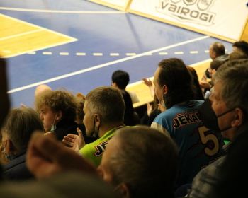 Čempionāta fināls 1.spēle- Jēkabpils Lūši vs RTU Robežsardze Jūrmala 3-0 (25-22;25-20;26-24)