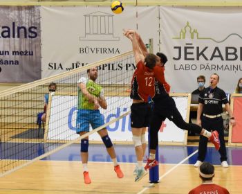 Latvijas Čempionāts volejbolā ceturtdaļfināls - Jēkabpils Lūši pret VK Aizpute