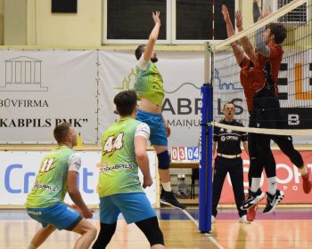 Latvijas Čempionāts volejbolā ceturtdaļfināls - Jēkabpils Lūši pret VK Aizpute