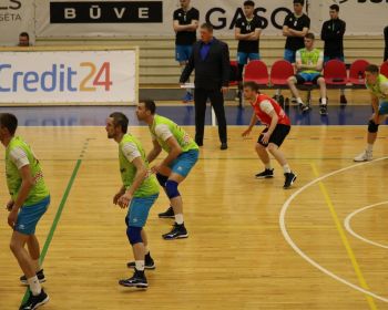 Čempionāta fināls 1.spēle- Jēkabpils Lūši vs RTU Robežsardze Jūrmala 3-0 (25-22;25-20;26-24)