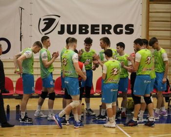 Čempionāta fināls 1.spēle- Jēkabpils Lūši vs RTU Robežsardze Jūrmala 3-0 (25-22;25-20;26-24)