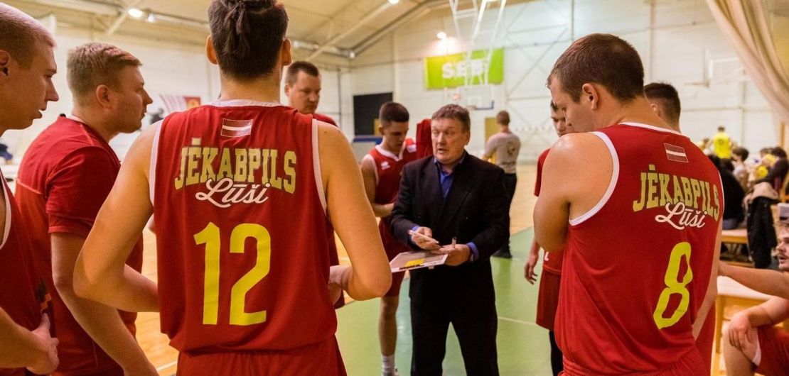Jēkabpils Lūši/ Sporta skola basketbolisti uzvar Krāslavas Sporta skolu