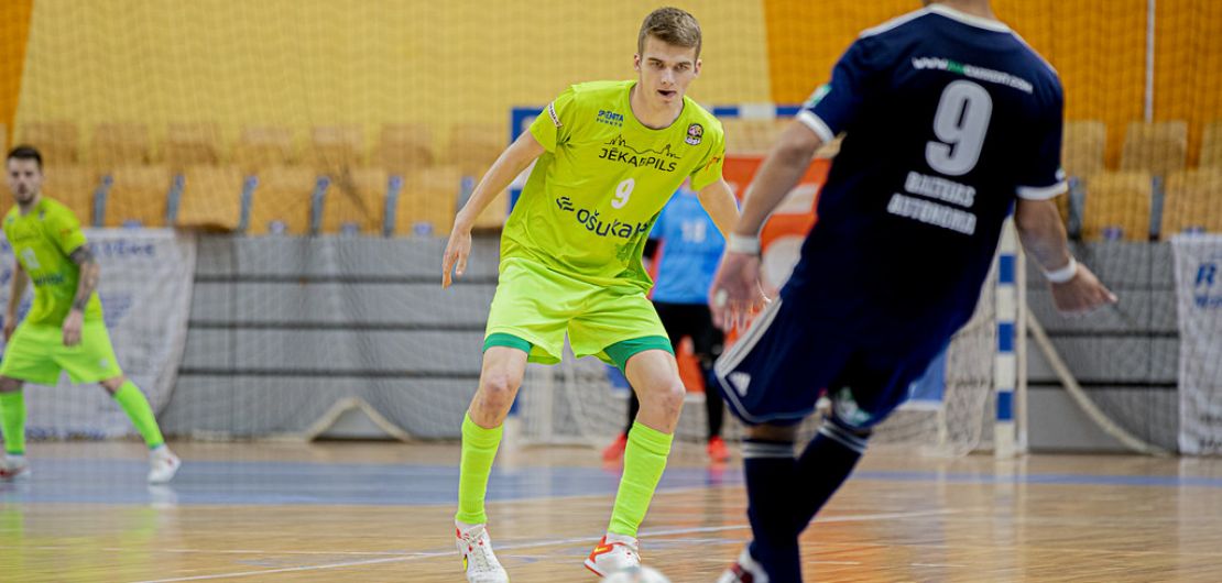 Sporta klubs Jēkabpils Lūšiem OPTIBET Telpu futbola Virslīgas PLAY-OFF pusfināla spēle