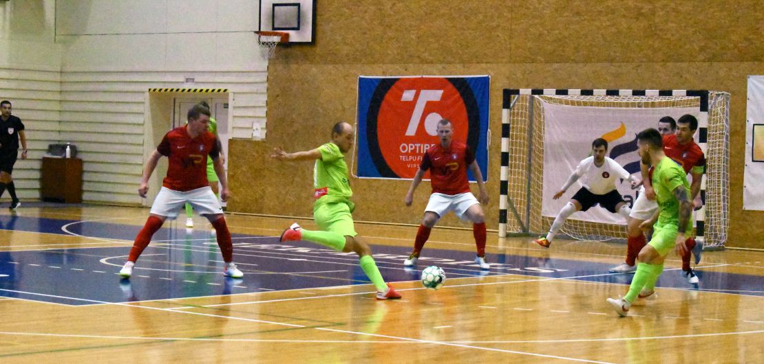 Telpu futbolistu Jēkabpils Lūši/ Ošukalns uzvara virslīgā