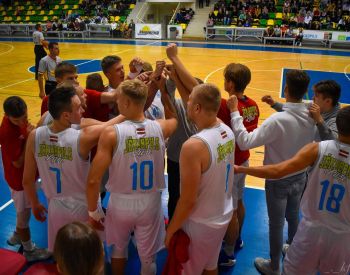 Jēkabpils Lūši/ Sporta skola basketbolistu uzvara