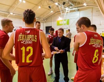 Jēkabpils Lūši/ Sporta skola basketbolisti uzvar Krāslavas Sporta skolu