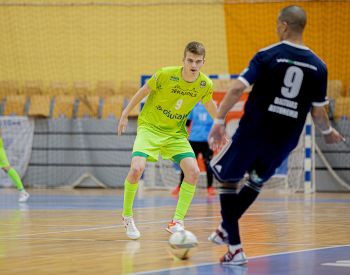 Sporta klubs Jēkabpils Lūšiem OPTIBET Telpu futbola Virslīgas PLAY-OFF pusfināla spēle