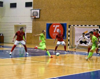 Telpu futbolistu Jēkabpils Lūši/ Ošukalns uzvara virslīgā