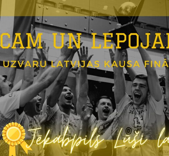 Jēkabpils Lūši četrkārtējie Latvijas Kausa ieguvēji!!!